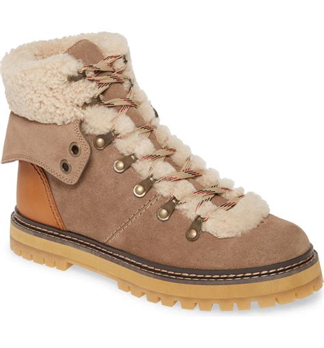 chloe boots on sale|hiking boots see by chloe.